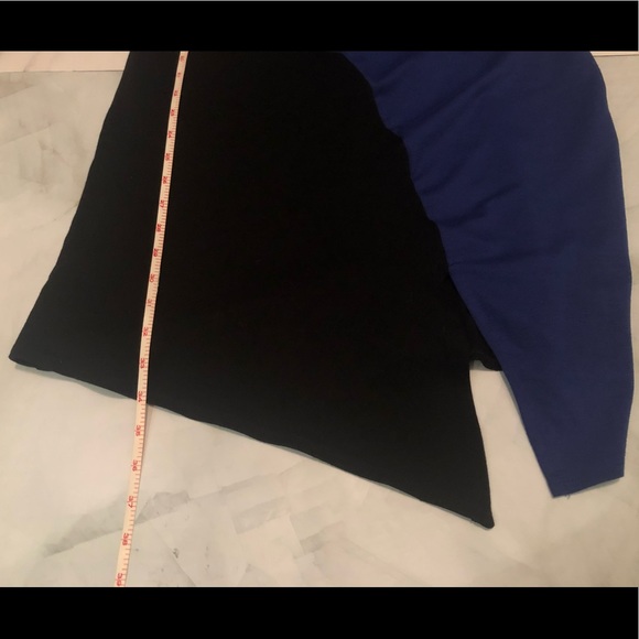 Ricki’s Black and Blue Asymmetrical Dress - Picture 3 of 6
